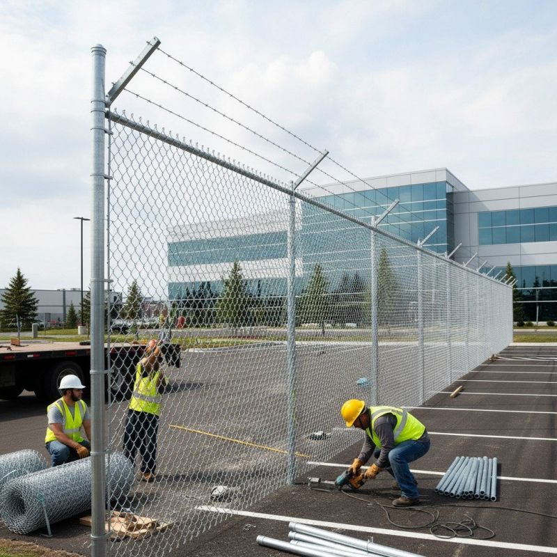 Lattice Fence Installation