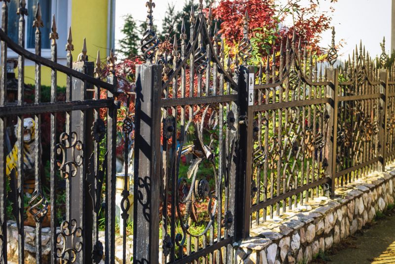 Wrought Iron Gate and Fence