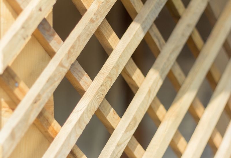 Wooden Lattice Panel